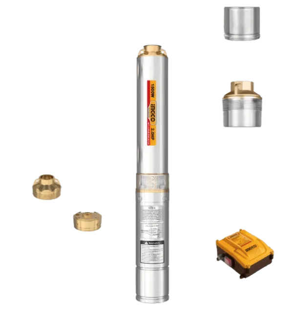Pompe Submersible 1500W INGCO | 135m | 2.0 CV