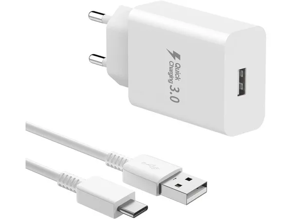 Chargeur USB-C Rapide Samsung + Câble 1,5m