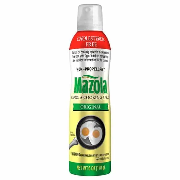 Mazola – Canola Cooking Spray Sans Cholestérol – 170 g