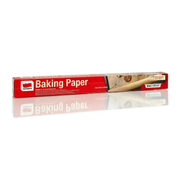 Quickpack - Papier Cuisson en Feuilles - 8 m x 38 cm