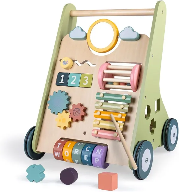 Trotteur Bois Éducatif Bébé