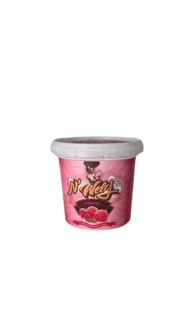 WELY -  Glace saveur fraise pot de 500ML