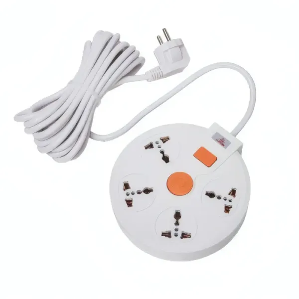 Multiprise R SCAR RS-146 - 5 Ports, Longueur 5M