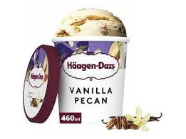 Häagen-Dazs - Pot vanilla Pecan - 460 ml