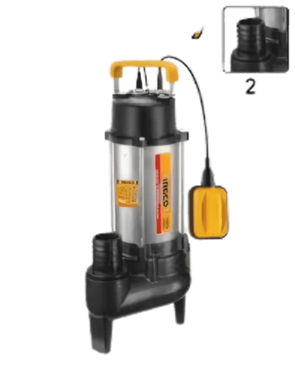 Pompe Submersible pour Eaux Chargées 750W (1.0HP)