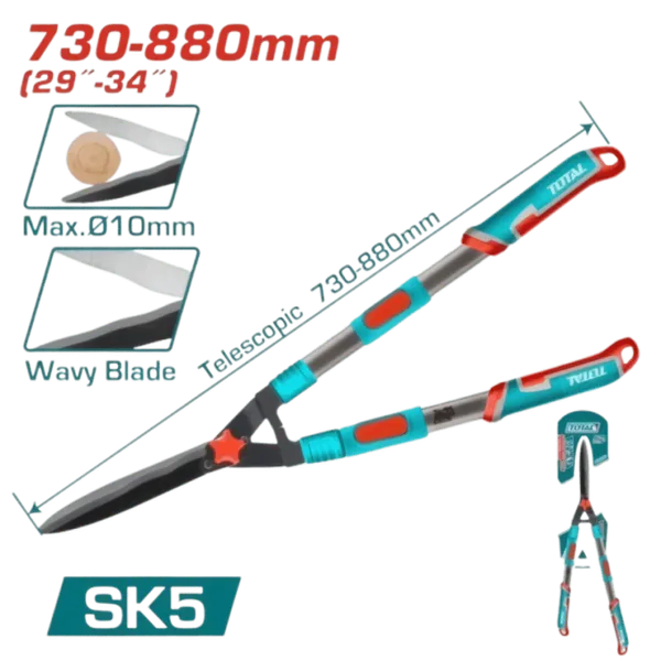 Taille-haie Télescopique Professionnel 73-88 cm