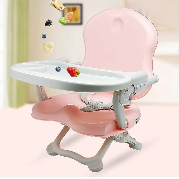 Chaise Rehausseur Réglable et Pliable pour Bébés et Enfants