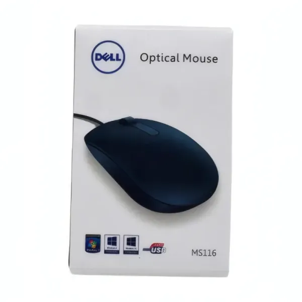 Souris Filaire USB DELL MS116 Noir