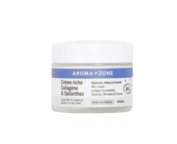 Aroma-Zone - Crème riche Collagène Vegan & Spilanthes - 50ml