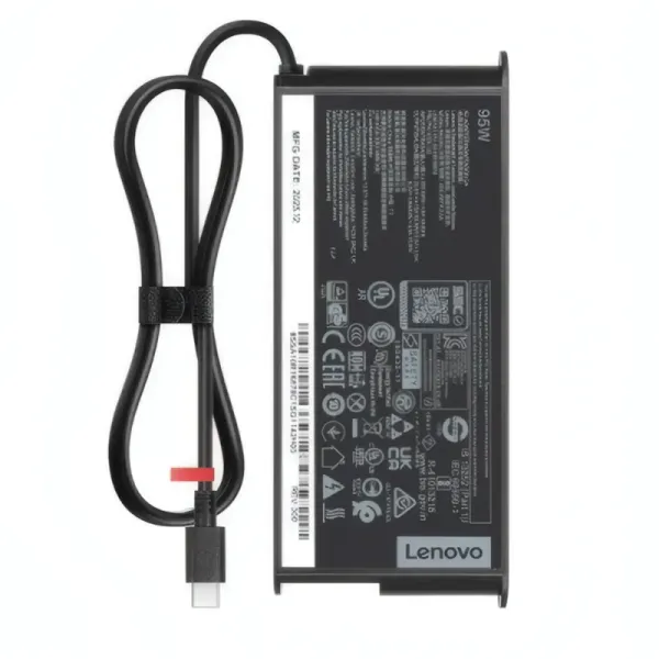 Chargeur Original LENOVO 95W Type-C pour Ordinateur Portable