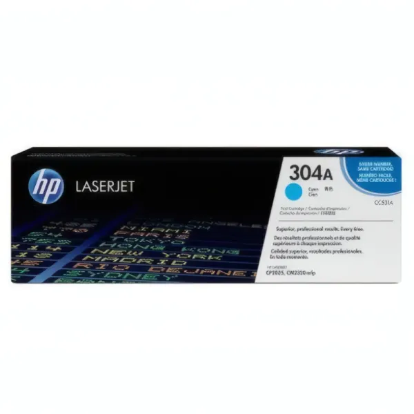 Toner HP 304A Cyan - Impression 2800 Pages