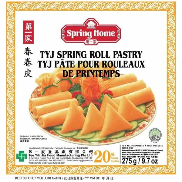 TYJ – Spring Rolls – 20 pièces (275 g)