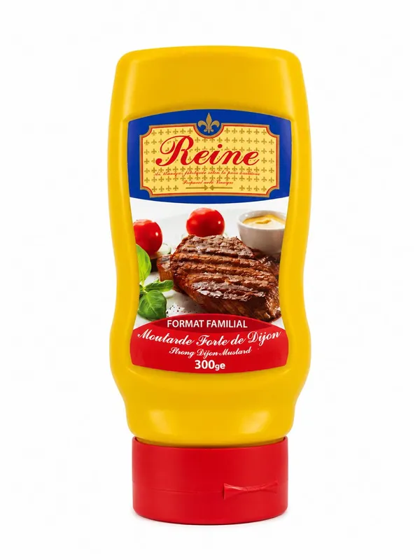 REINE – Moutarde Forte de Dijon Format Familial - 300 g