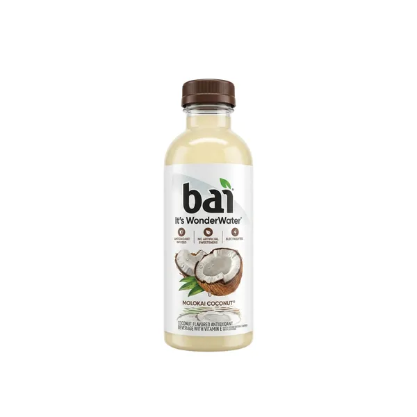 Bai - It’s WonderWater – Molokai Coconut – Boisson Antioxydante – 530 ml