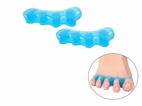 Entretoises en silicone - pour la course,le yoga et Hallux valgus - (1 paire)