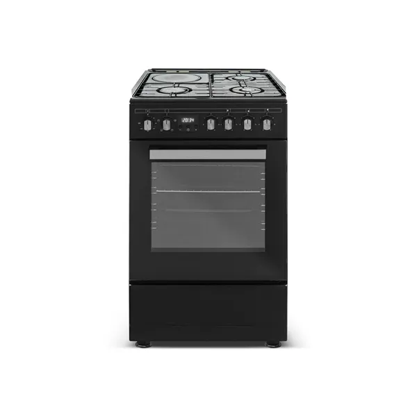 Cuisiniere Enduro 4FEUX 60X60 3F A Gaz . 1F Electrique + Four A Gaz AFS6031G