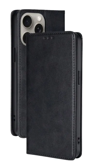 Coque de téléphone portefeuille à rabat avec fente pour carte et support - Compatible avec galaxy A58 5G