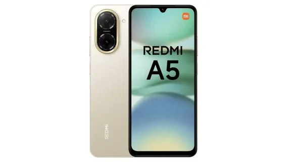 Téléphone Redmi A5 Or sable 3 Go de RAM 64 Go de ROM
