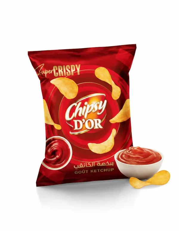 CHIPSY D’OR – Chips Saveur Ketchup - 12g