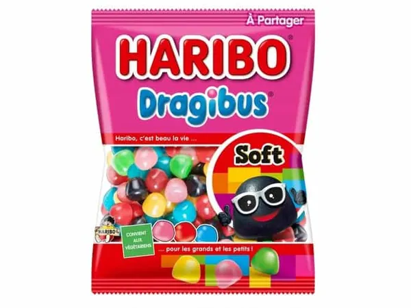 Haribo Bonbons Dragibus Soft - Le sachet de 300g