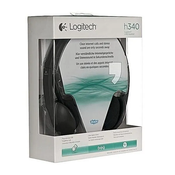 Casque USB Logitech H340 avec Microphone Anti-Parasite