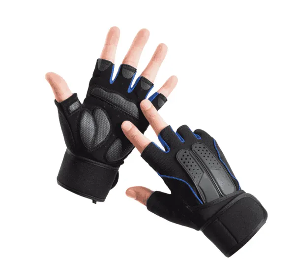 Gants de Fitness Antidérapants avec Support Poignet – Taille XL-L