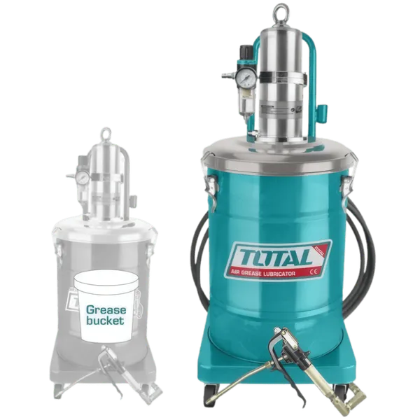 Pompe à Graisse Pneumatique Industrielle 45L