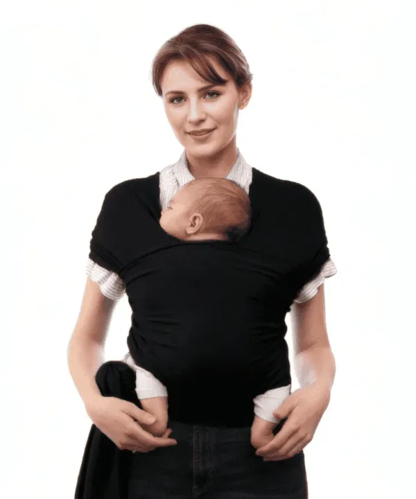 Écharpe Porte-Bébé Enveloppante – De la Naissance à 16 kg