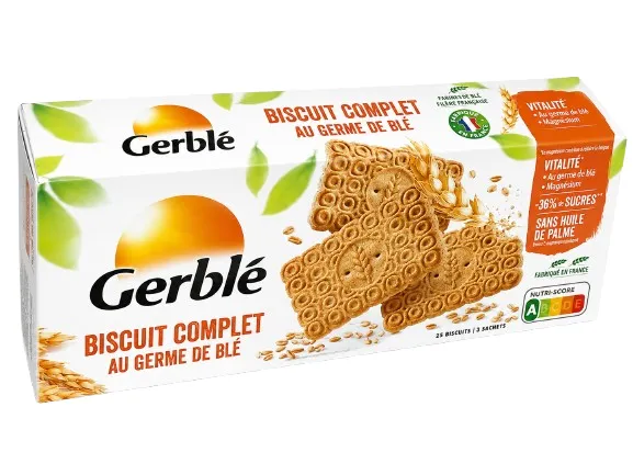 Biscuits complets au germe de blé Gerblé 210 g
