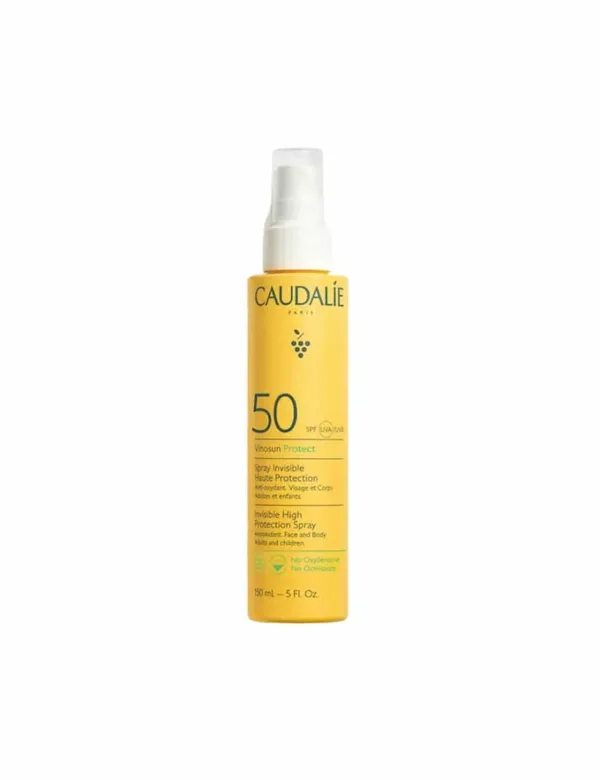 Caudalie - Spray solaire Invisible Haute Protection Vinosun Protect SPF50 - 150 ml