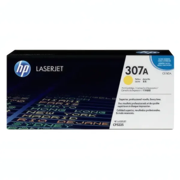 Toner Jaune HP-307A (CE742A) - 7300 pages