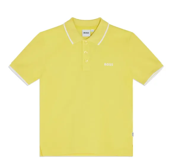 BOSS polo à logo imprimé,6 ans