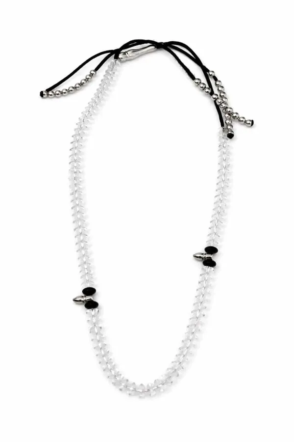 Chapelet en Perles Transparentes