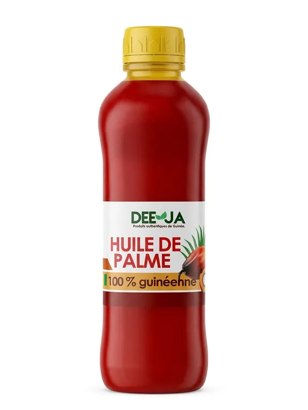 DEEJA – Huile de Palme 100 % Guinéenne – 1 L