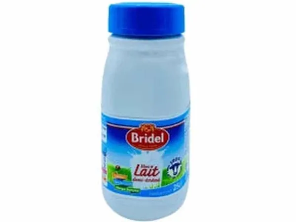 BRIDEL - Lait demi écrémé - 25CL