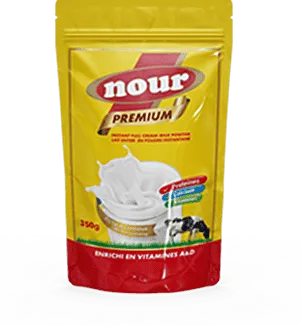 NOUR - Lait entier en poudre premium - 350G