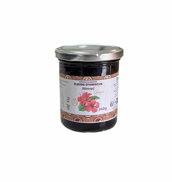 CRÉATION GOURMANDE - Confiture Bissap – 240g