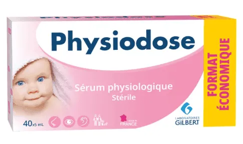 PHYSIODOSE – Sérum Physiologique Saline 40 x 5 ml