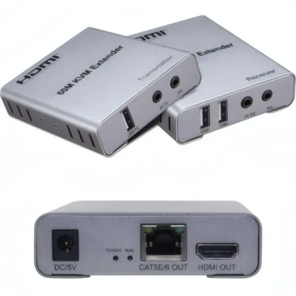 Extendeur KVM HDMI 60M - 1080P sur Ethernet