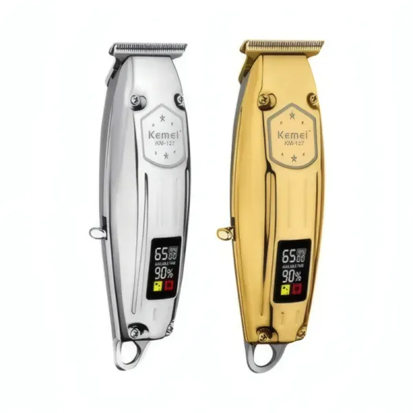 Tondeuse à Cheveux KEMEI KM-127 - Rechargeable avec LCD