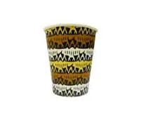 Lot de 50 gobelets imprimés animaux 26 cl 190 g