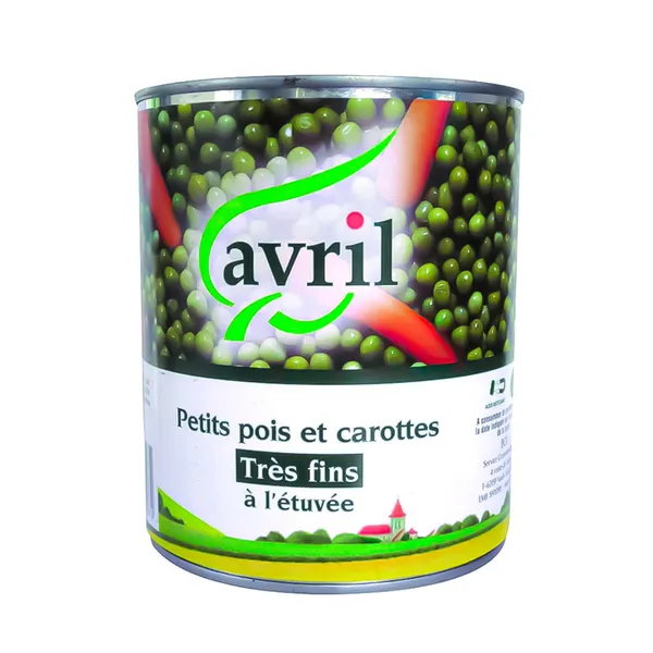 Petits pois carottes Avril 1/2