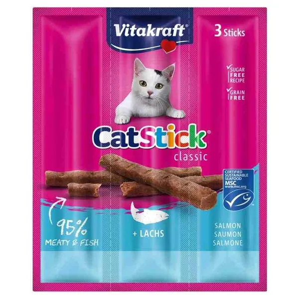 VITAKRAFT STICK MINI SAUMON POUR CHAT