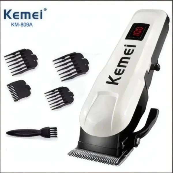 Tondeuse à Cheveux KEMEI KM-809A - Électrique Professionnelle