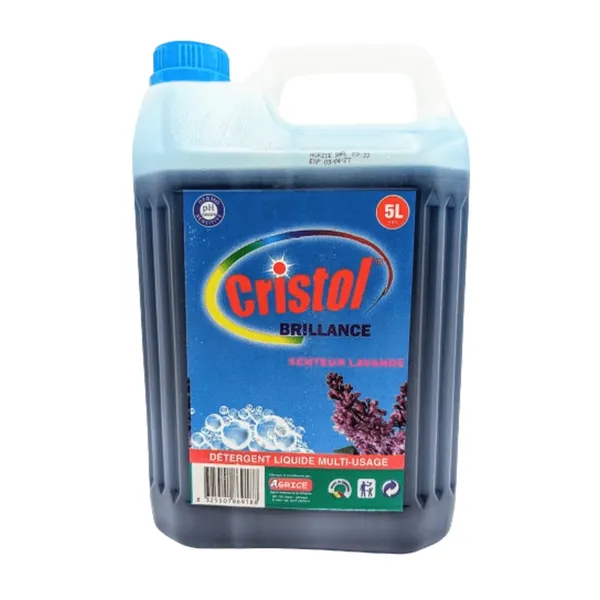 Cristol détergent liquide multi-usages lavande 5L
