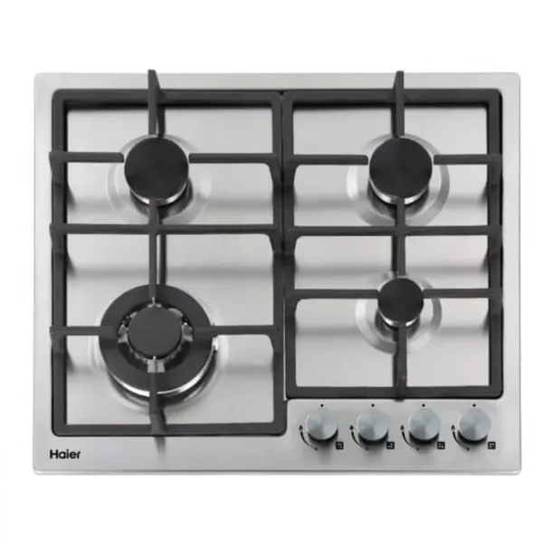 Plaque De Cuisson Haier Encastrable A Gaz 4FEUX 60X60 Inox HOM-760SS