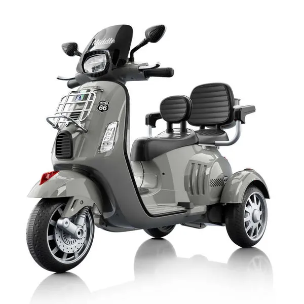 Motocyclette électrique pour enfants avec lumière LED
