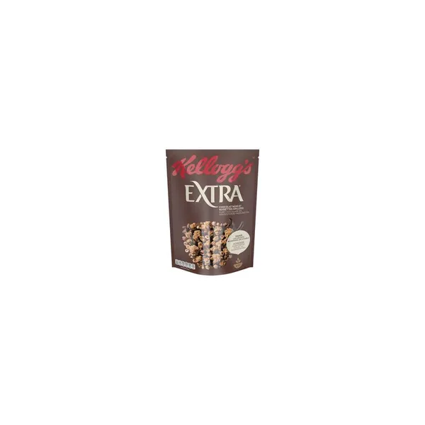 KELLOGG'S Céréales extra chocolat noir noisettes grillées 500g