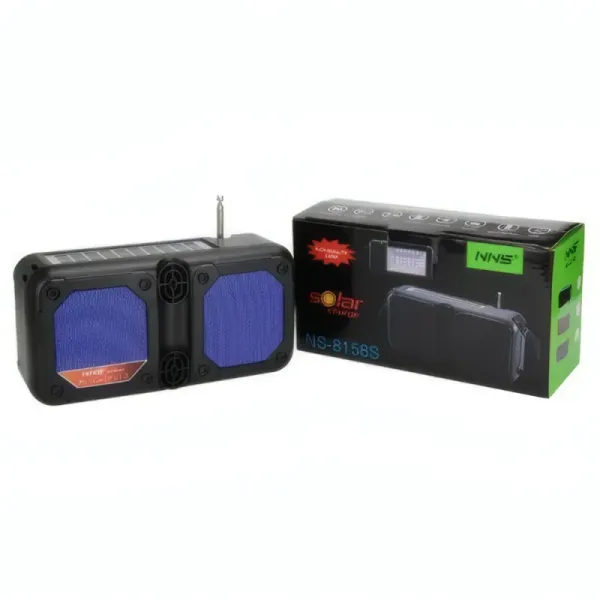 Haut-Parleur Portable Solaire NNS NS-8158S avec Radio FM