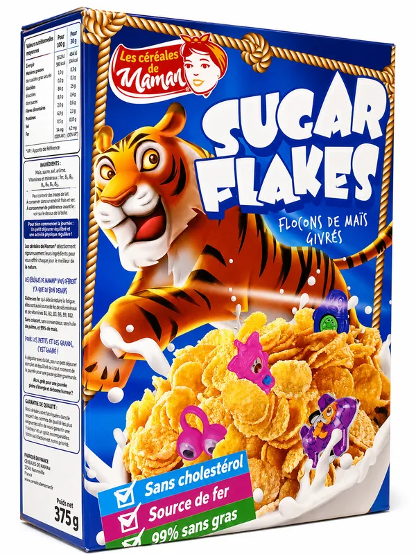 Céréales sugar flakes Maman 375 g